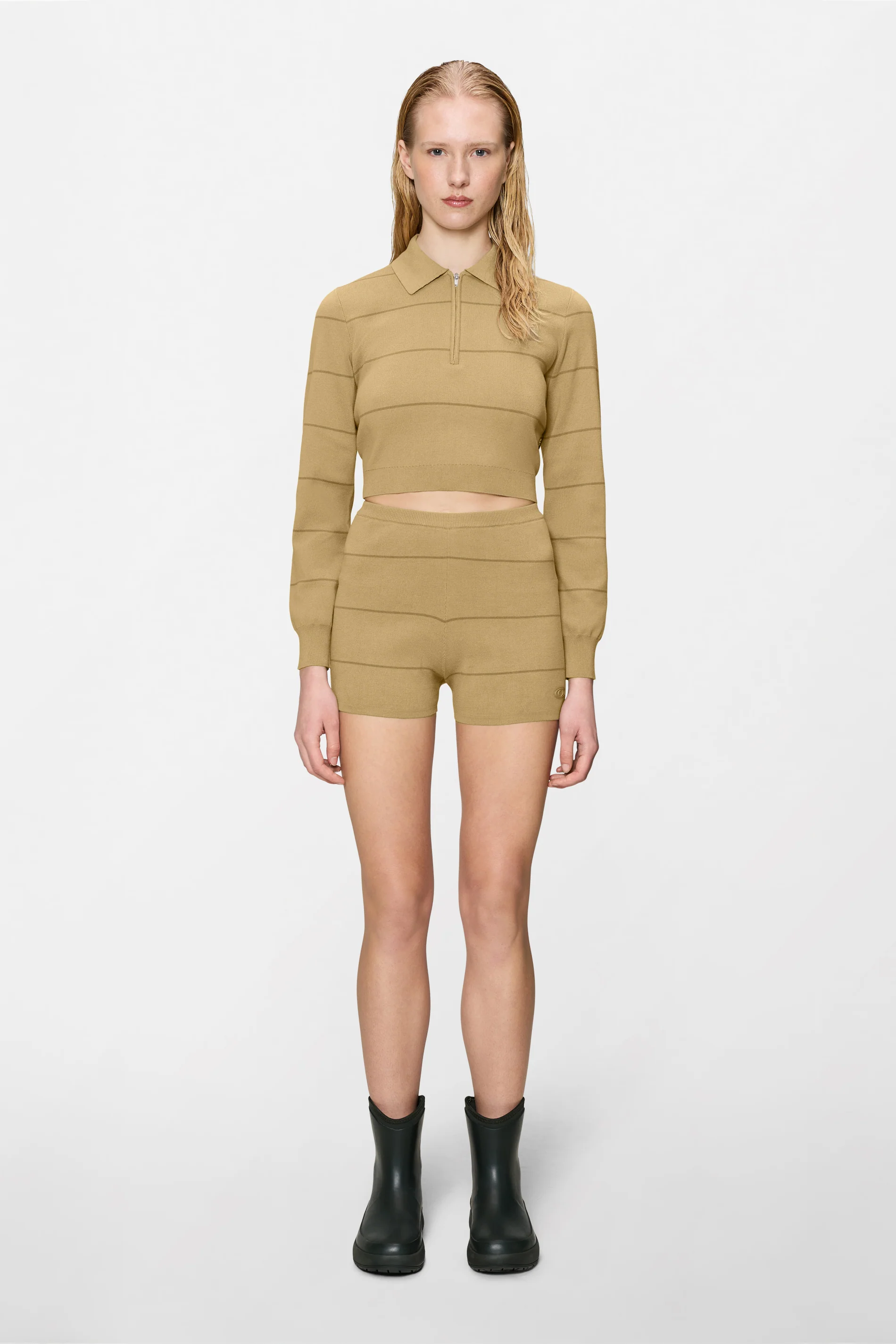 Striped Knit W Shorts - Image 6