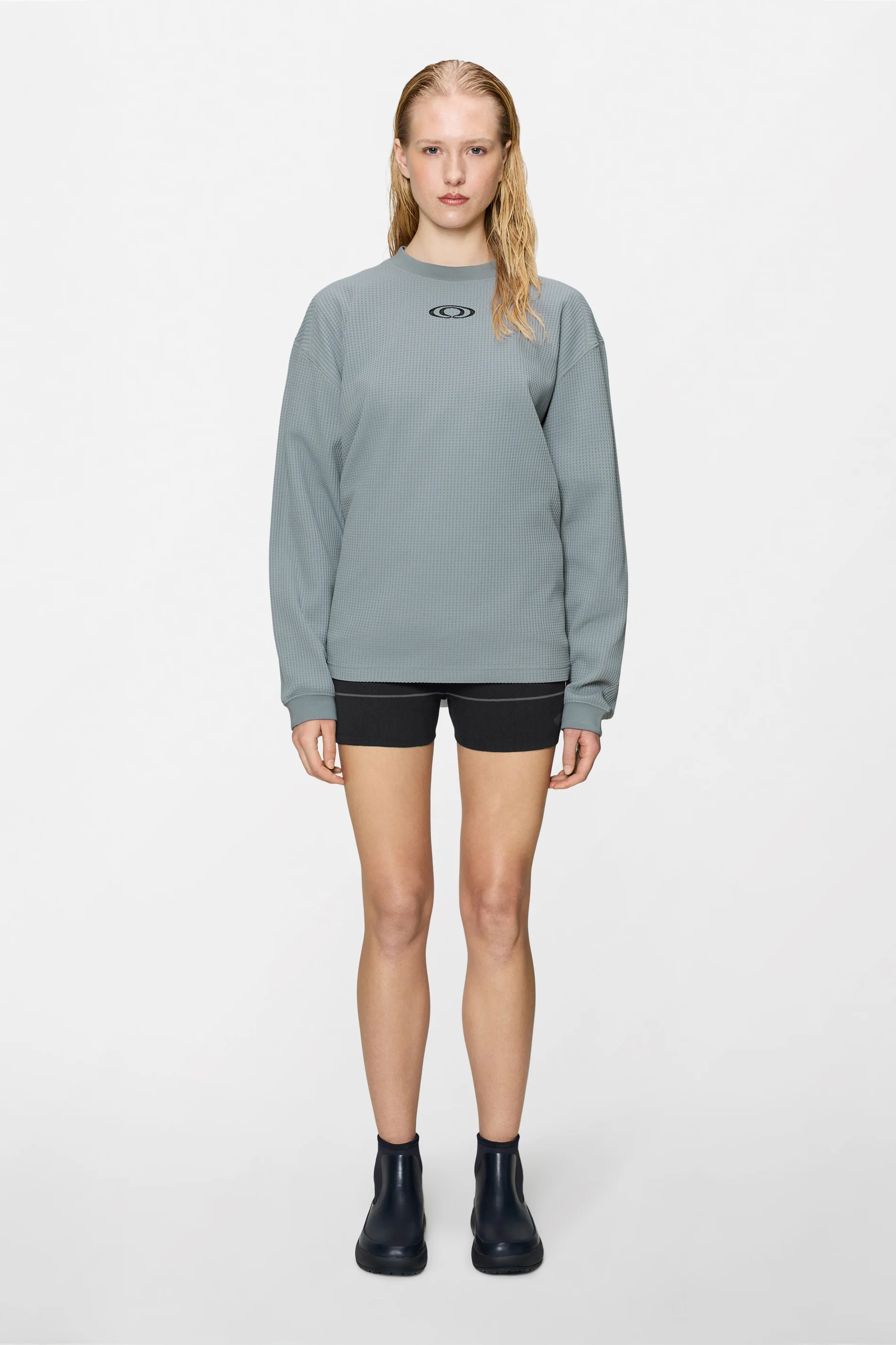 Waffle Long Sleeve T-shirt Splash - Image 13