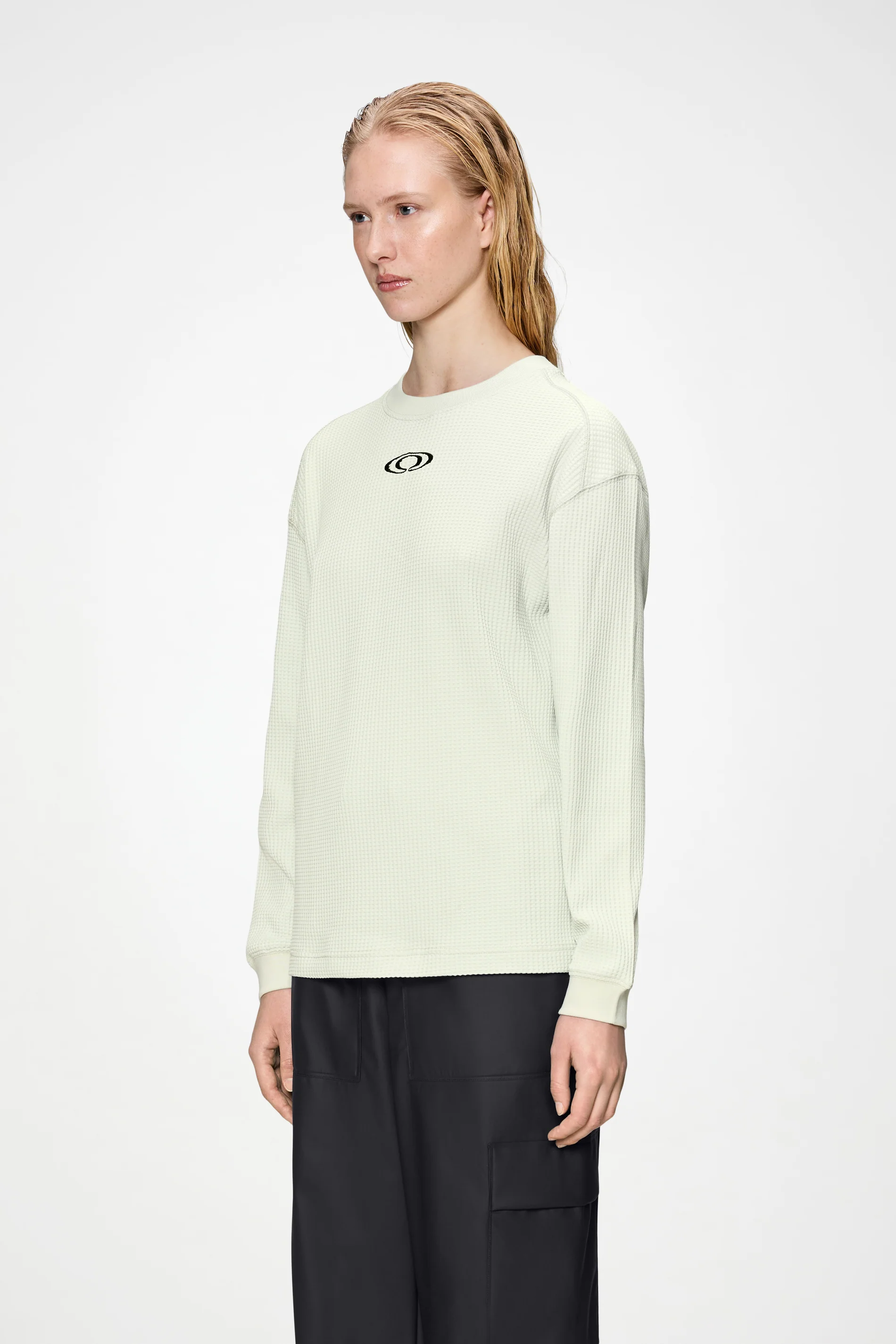 Waffle Long Sleeve T-shirt Splash - Image 5